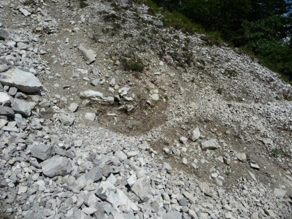 Querung der Reisen ohne Drahtseil