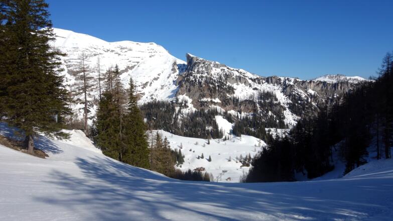 Gameringsattel 1606m mit Roter Wand