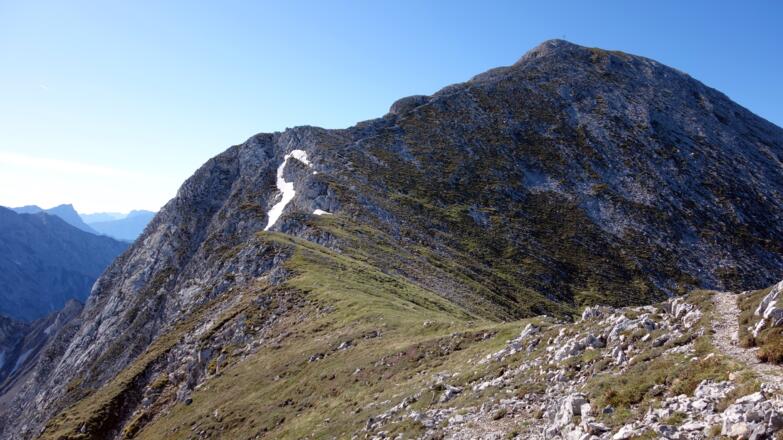 Ausstieg Nordgrat ~2080m mit Scheiblingstein
