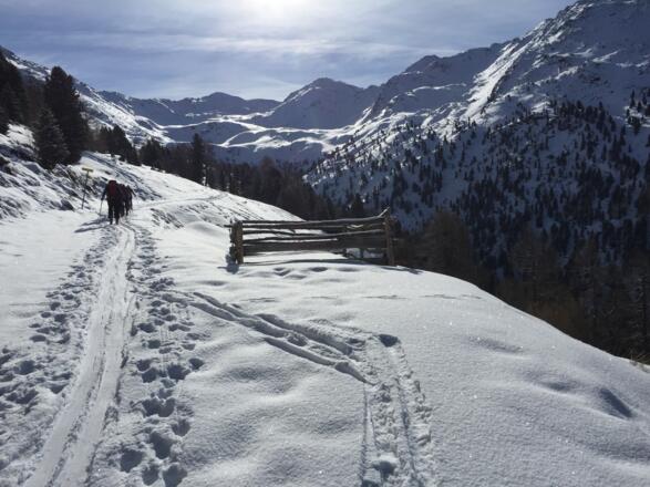 Beim Viggar Hochleger, 1928 m, endet der Fahrweg