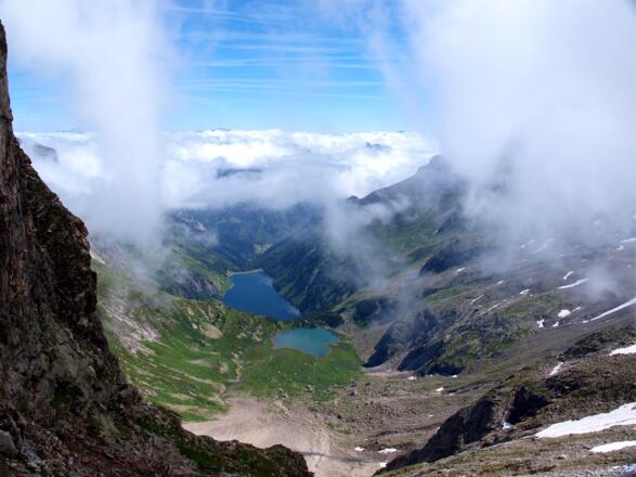 Blick von der Wastelkarscharte
