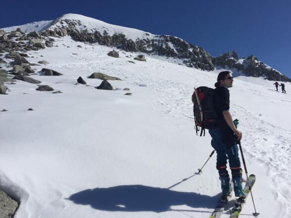 Noch 100 Hm bis Skidepot