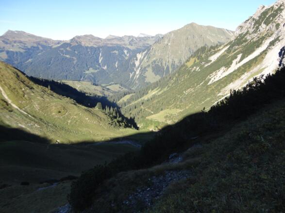 Der Aufstieg im Rückblick