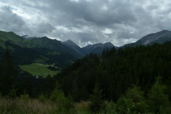 Blick zum Loreakopf