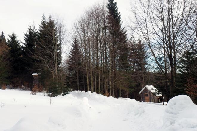 Schlussanstieg Hirschberg links (845m) ab