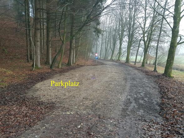 Der Parkplatz am Mixentalerbach