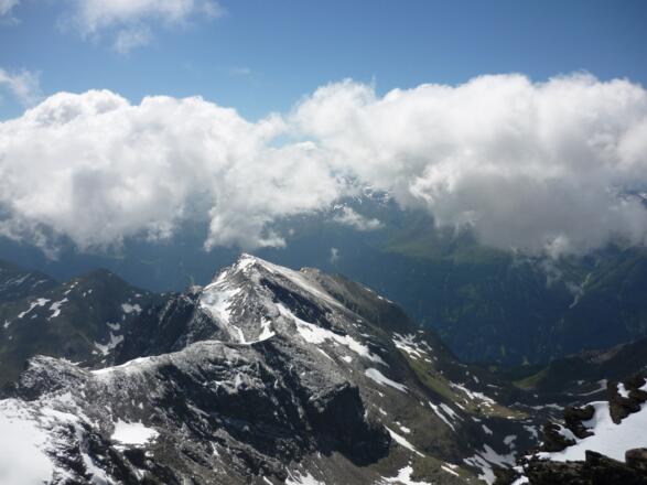Blick über den Grat
