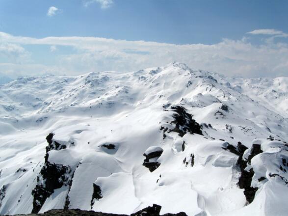 Schitourengebiet rund um den Rastkogel und Rosskopf