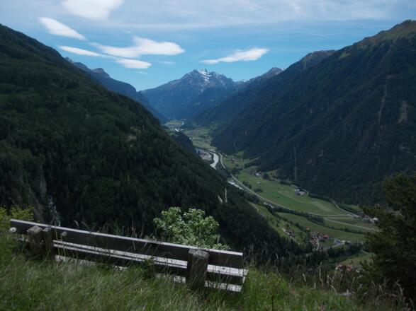 Übersachsen - ein "Balkon" mit Blick aufs Obere Inntal