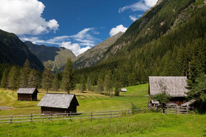 Lessachtal: Schon die Anreise zum Ausgangspunkt ist sehenswert.