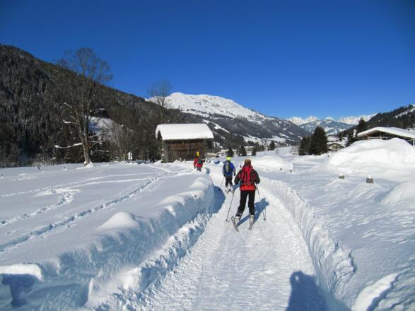 Die letzten Meter vor der Oberlandhütte