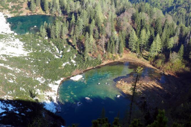 Feichtauer Seen vom NO-Gratbeginn