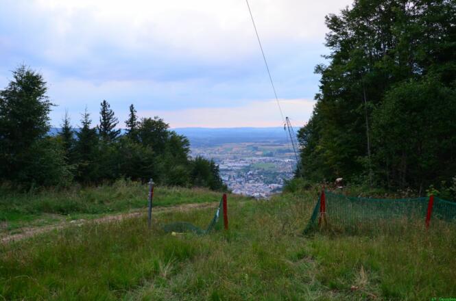 erster Rückblick Richtung Gmunden