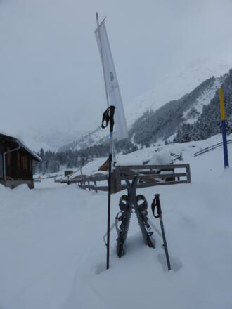 Am Alpengasthof Lüsens