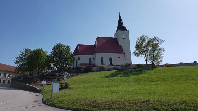 idealer Ausichtspunkt in St. Michael/Bruckbach
