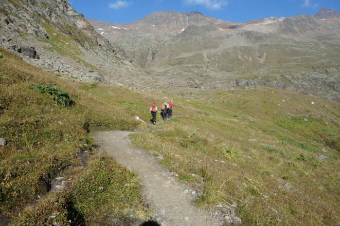 Start von der Langtalereckhütte