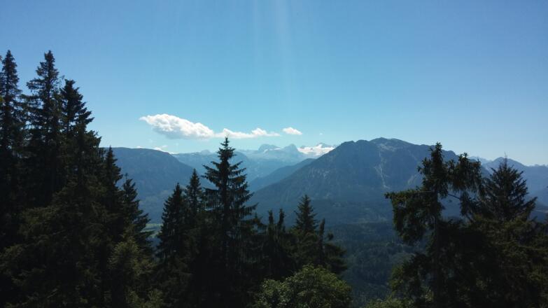 Blick auf den Dachstein von der Loserhütte