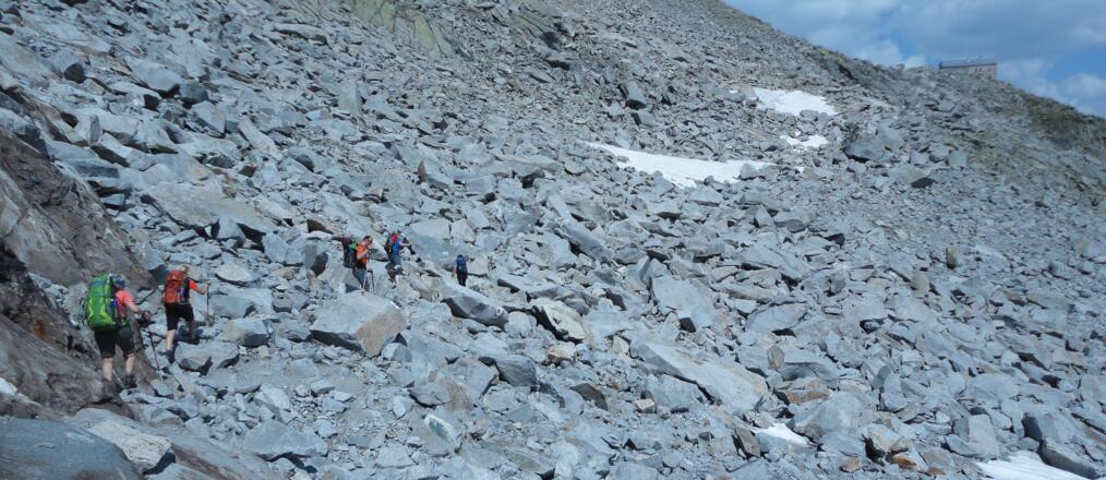 Am Niederen Zaun - Richtung Neue Prager Hütte