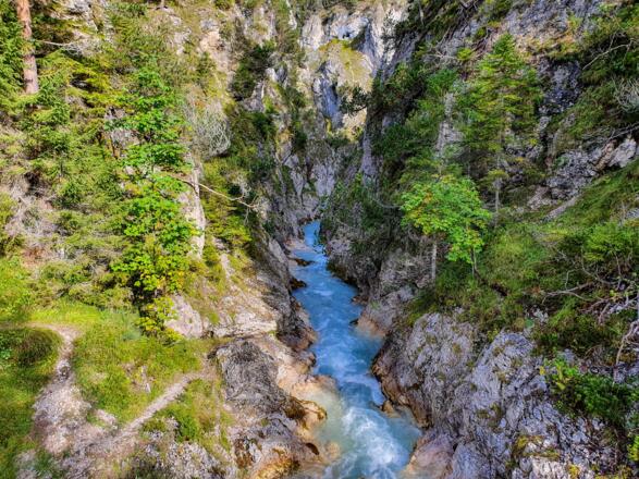 Der Anfang der Gleirschkamm