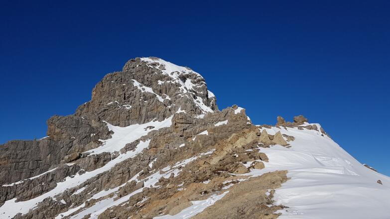 Gipfelaufbau