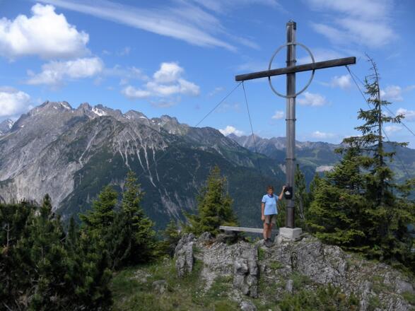 Davennakopf mit Blick zu Valkastiel