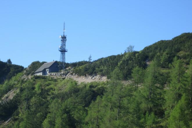 Kurz vor dem Speringsender