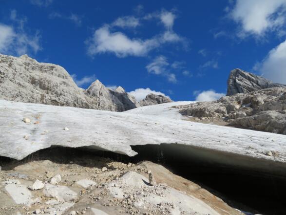 Tag 1: Abstecher, am Gosaugletscher
