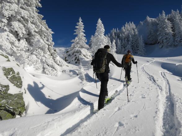 ... bis auf den mächtigen NO-Rücken ...
