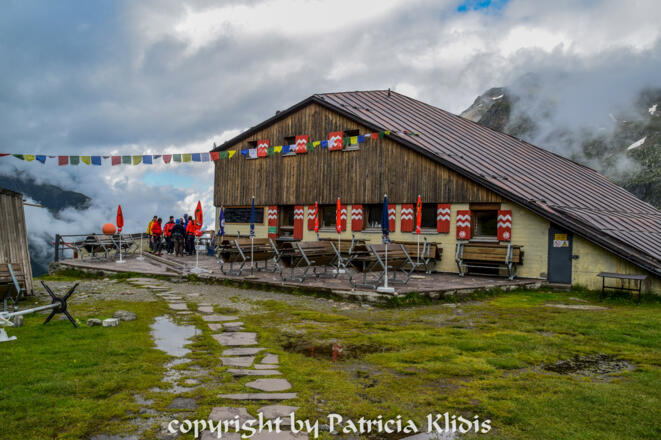Sulzenauer Hütte - unser erstes Ziel/Übernachtung