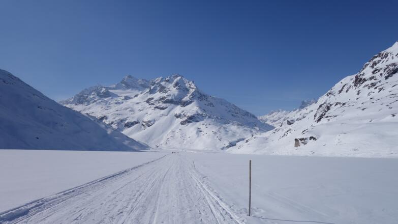 Auf dem Silvrettastausee