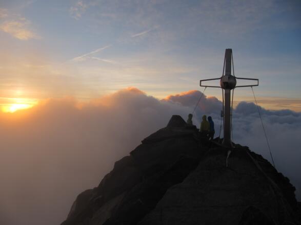 Sonnenaufgang am Zuckerhütl