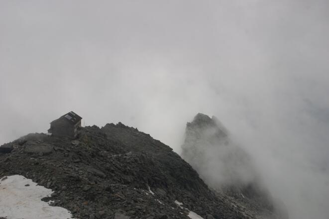 Hütte wieder in Sicht