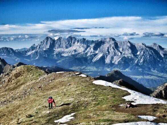 Dachstein von der Rotmandlspitze (2.453 m) (03.10.2015)