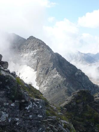 Blick auf die Herzog Ernst Spitze