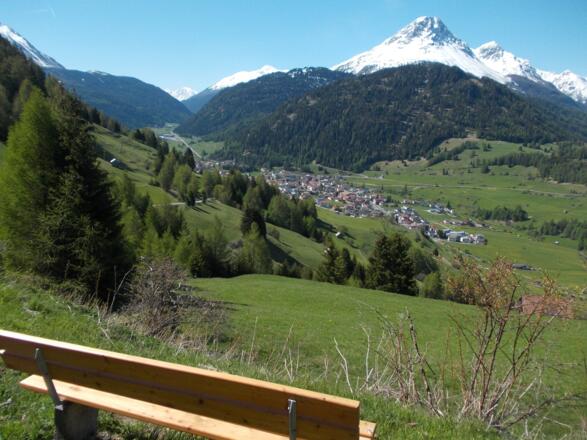 Blick auf Nauders