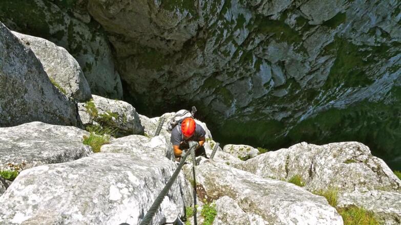Video II - Hernlersteig, Klettersteig, Naturfeundesteig