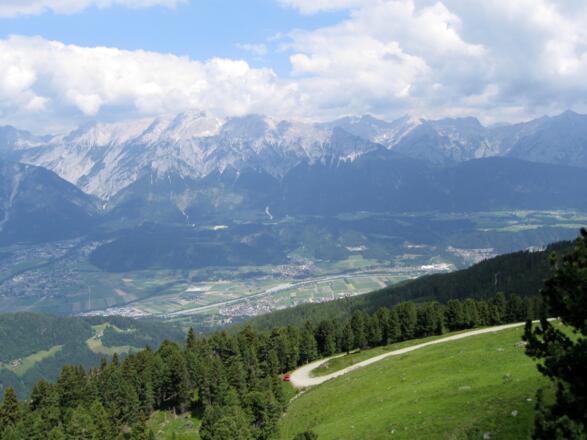 Die verbleibende Abfahrtsstrecke ist ein wahrer Genuss.