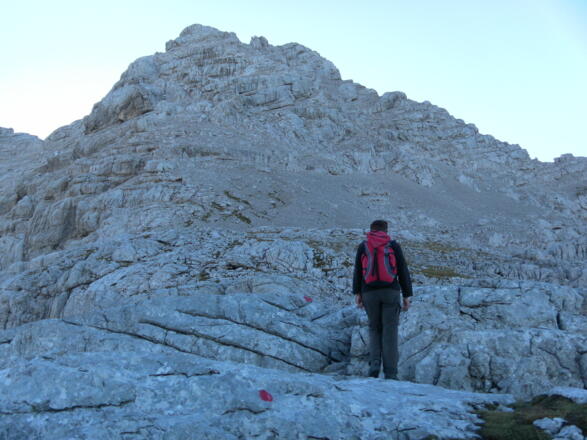NW-Grat aus dem Wehrgrubenjoch