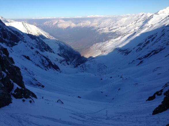Blick zurück ins Pfitschtal