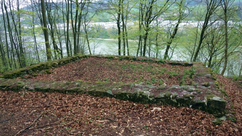 Fundamente vom Römerturm