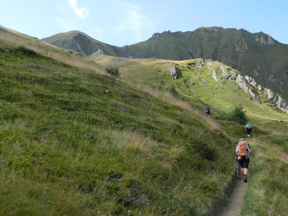 Die letzten Serpentinen kurz vor der Gleiwitzer Hütte