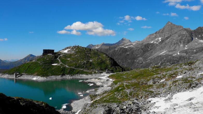 Rückblick zur Rudolfshütte ~2310m