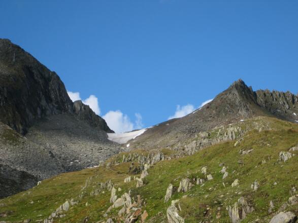 Blick zur Birnlücke