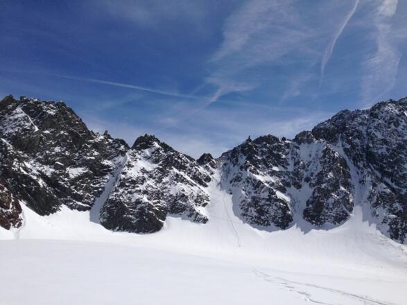 Schwarzenbergjoch vom Schwarzenbergferner