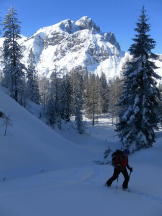 Wilder Jäger aus dem Muldeneinstieg