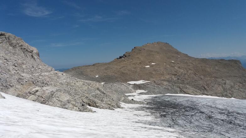 Über den Brandner Gletscher zur Mannheimer Hütte.