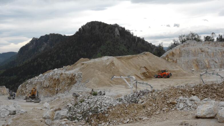 Steinbruchrand 1130m