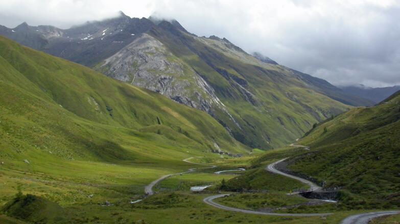 Rückweg vom Klamml Joch zur Jagdhausalm