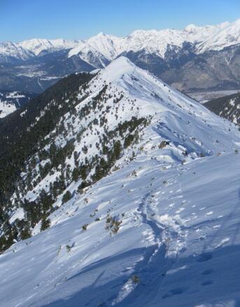 Rückblick zum Grieskogel