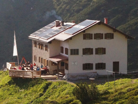 Steinseehütte, 2061m